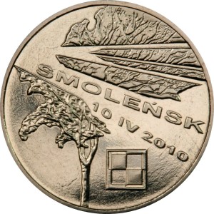 2 zł Smoleńsk - pamięci ofiar 10.04.2010 r. 