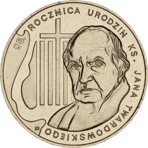 2 zł 95. rocznica urodzin ks. Jana Twardowskiego 