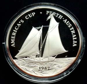 25 dollars Samoa America`s Cup