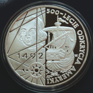 200 000 zł 500-lecie odkrycia Ameryki