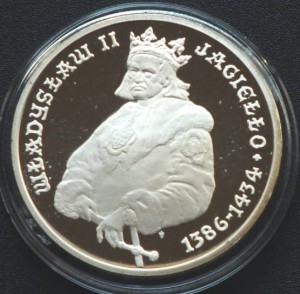 5000 zł Władysław Jagiełło - PÓŁPOSTAĆ 