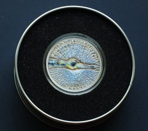 5 dolarów Meteoryt - Chelyabinsk Meteorite  -Cook Islands 2013 r.