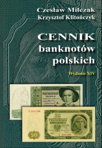 Cennik Banknotów Polskich wydanie XIV - Miłczak 2023