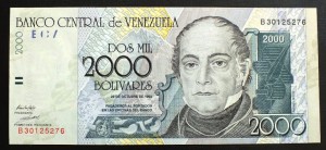2000 Bolivares - Wenezuela 1998 r.
