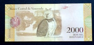 2000 Bolivarer - Wenezuela 2016 r. 