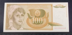 100 dinarów JUGOSŁAWIA
