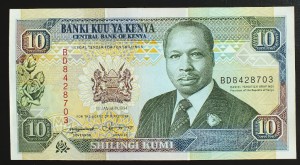 10 Szylingów - Kenia