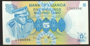 5 Szylingów - Uganda