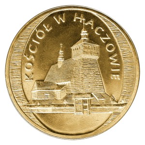 2 zł Kościół w Haczowie