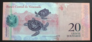 20 Bolivares - Wenezuela 2013