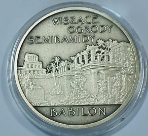 Wiszące Ogrody Semiramidy w Babilonie