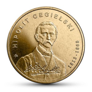2 zł 200-lecie urodzin Hipolita Cegielskiego